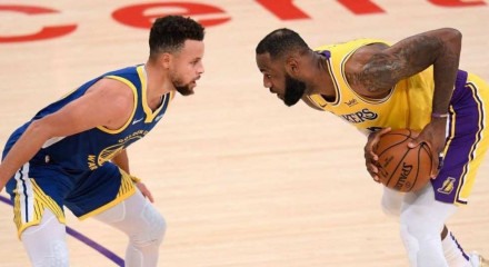 LeBron e Curry são os mais votados da Conferência Oeste no NBA All-Star 2022