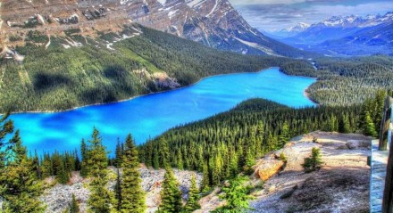 Lago Peyto, Canadá - Um dos lugares mais lindos do mundo, segundo programa de inteligência artificial