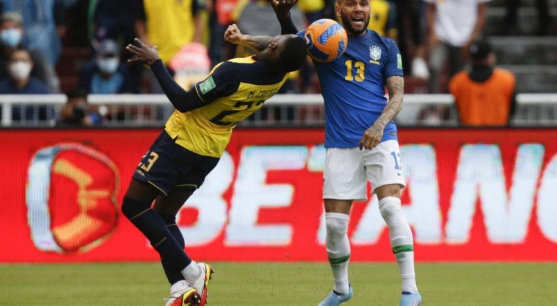 Jogo entre Equador e Brasil, pelas Eliminat&oacute;rias da Copa do Mundo
