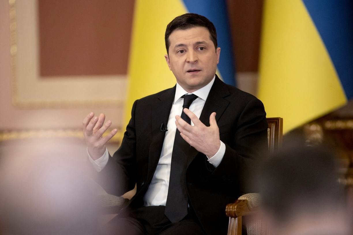 HANDOUT / UKRAINE PRESIDENCY / AFP