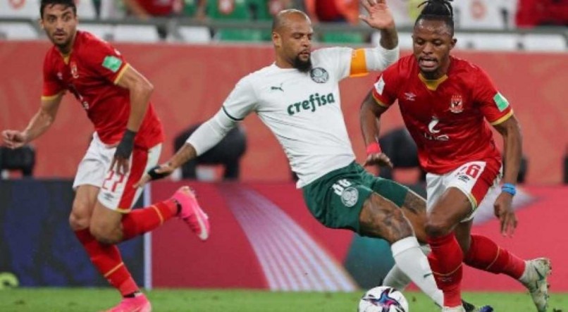 O Palmeiras enfrentou o Al Ahly no Mundial de 2020