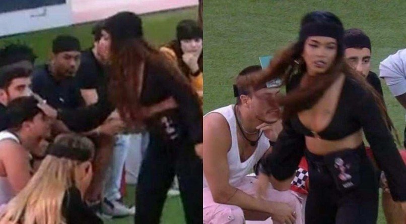 Maria e Arthur Aguiar no 'BBB 22'