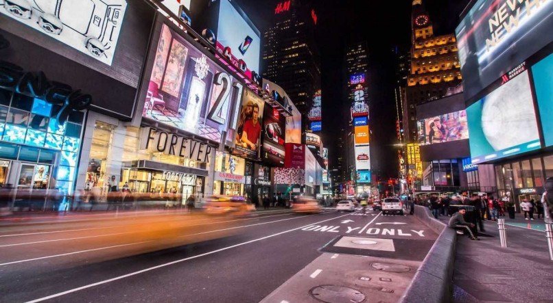 Times Square, New York.