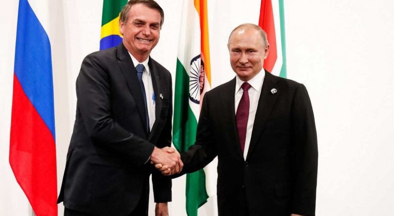 Bolsonaro vai viajar para Moscou na segunda-feira (14)