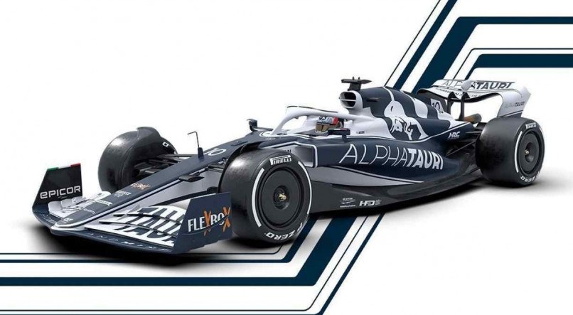 Novo carro da AlphaTauri para a temporada 2022 da Fórmula 1