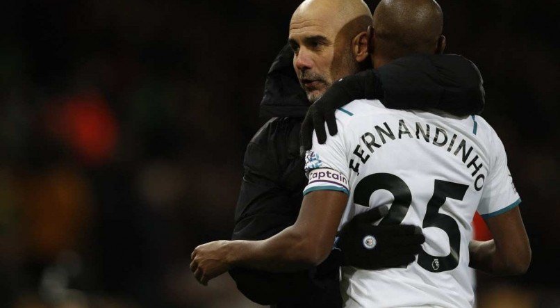 O principal objetivo de Pep Guardiola &eacute; conquistar a Champions League com o Manchester City Fernandinho