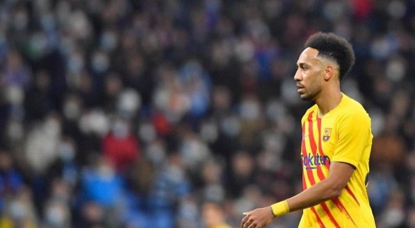 Aubameyang atua pelo Barcelona atualmente