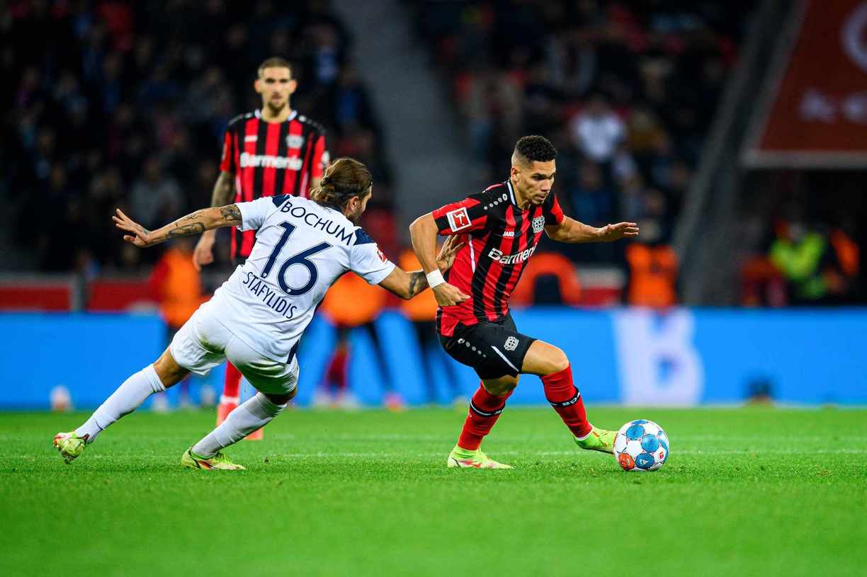 Paulinho, atacante medalhista ol&iacute;mpico pelo Brasil e atleta do Bayer Leverkusen