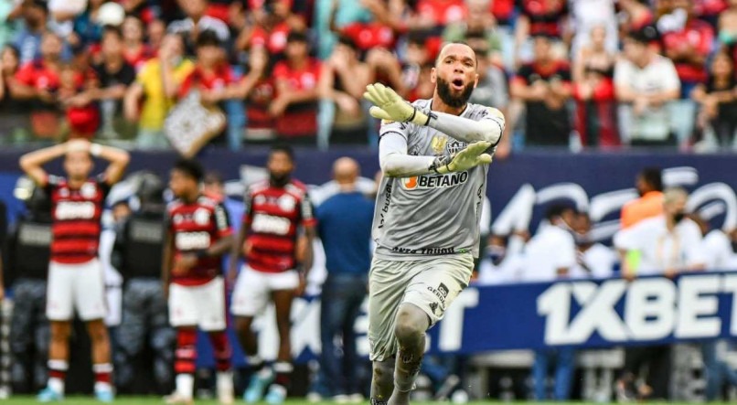 Everson foi um dos grandes responsáveis pela vitória do Atlético-MG em cima do Flamengo, pela Supercopa do Brasil