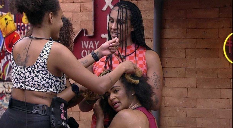 Linn da Quebrada, Jessilane e Natália do 'BBB 22'