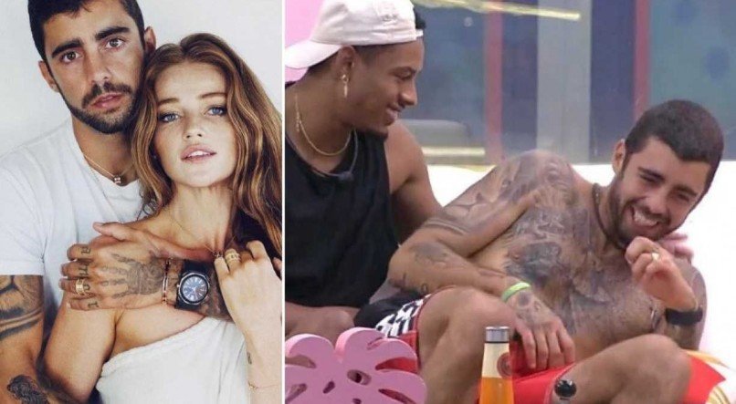 Cintia Dicker acompanha o marido, Pedro Scooby, no BBB 22