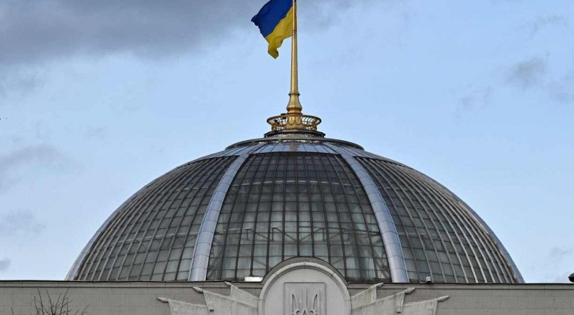 Sede do parlamento da Ucrânia, em Kiev