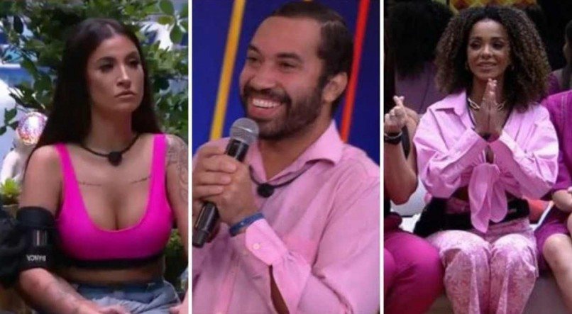 Bianca Andrade, Gil do Vigor e Bruna Gonçalves foram eliminados porque usavam uma peça de roupa rosa