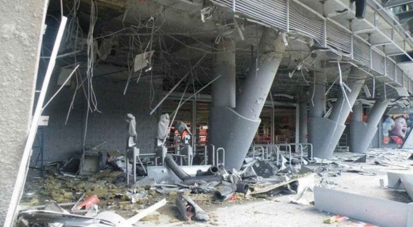 De acordo com o Shakhtar Donetsk, nenhuma pessoa ficou ferida após o bombardeio em 2014
