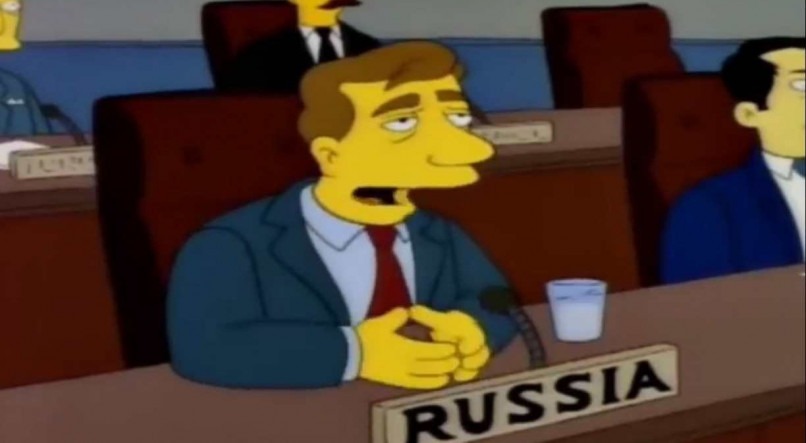 Episódio de 'Os Simpsons' exibido em 1998 previu guerra entre Rússia e Ucrânia 