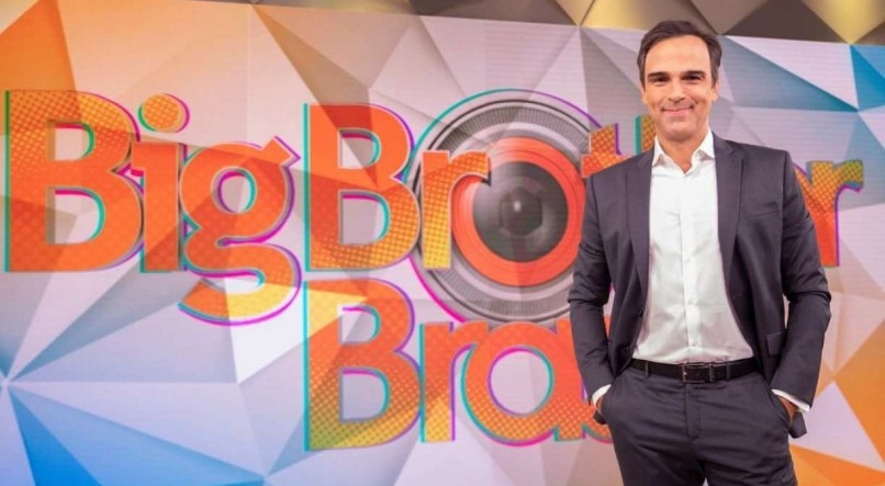 Tadeu Schmidt, apresentador do Big Brother Brasil 2023
