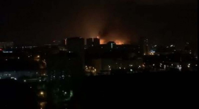 Explosão nas proximidades de Kiev