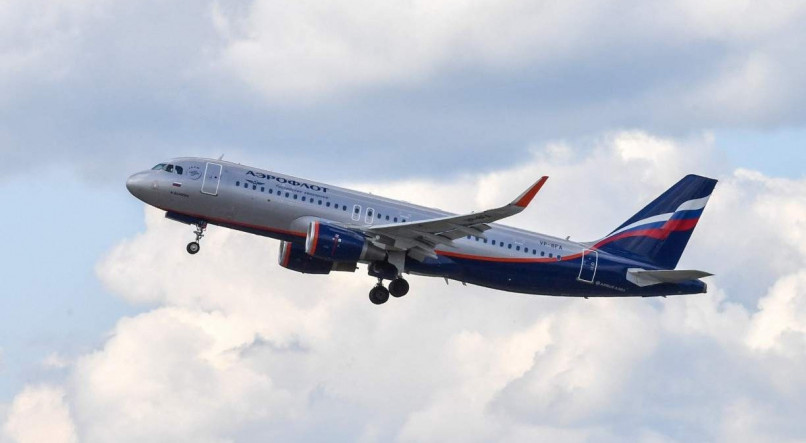 Companhia aérea russa Aeroflot também deixou de voar para países europeus