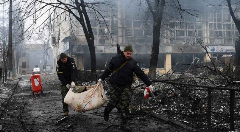 Ataque russo à torre de TV de Kiev, nessa terça (1º)
