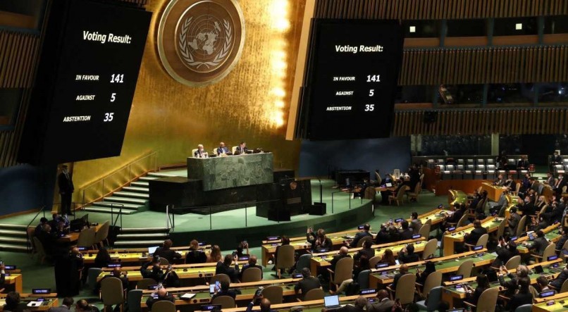 Assembleia geral da ONU re&uacute;ne representantes dos Estados-membros da Organiza&ccedil;&atilde;o
