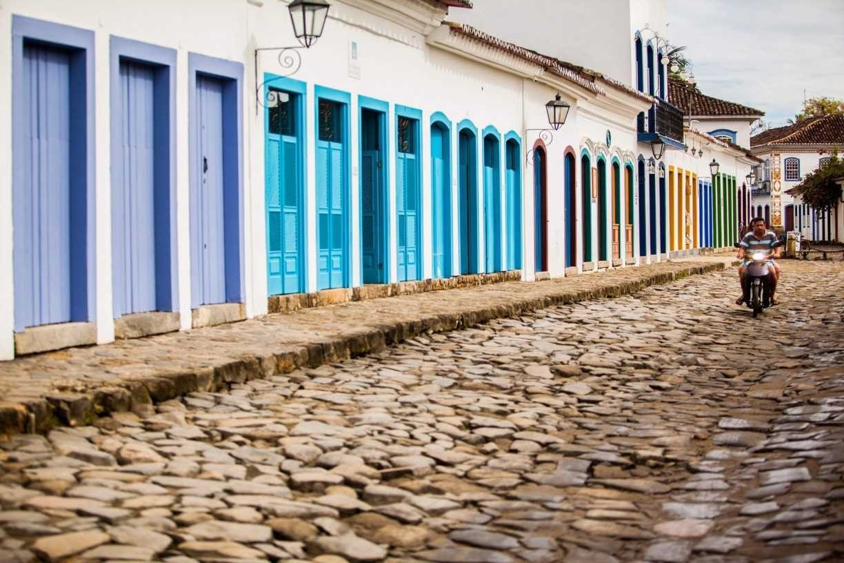 Centro histórico de Paraty, Rio de Janeiro.