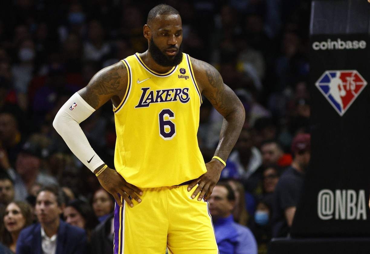Lebron James, astro do Los Angeles Lakers