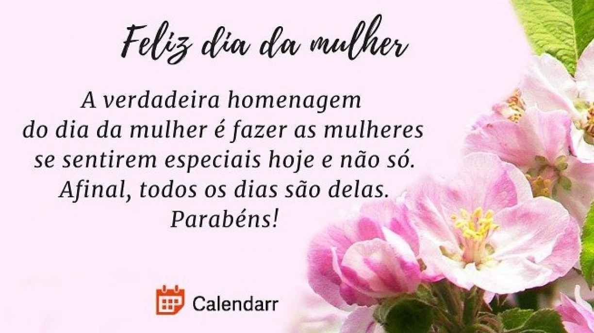 Feliz dia da Mulher para todas as damas do mundo ❤️ É feriado