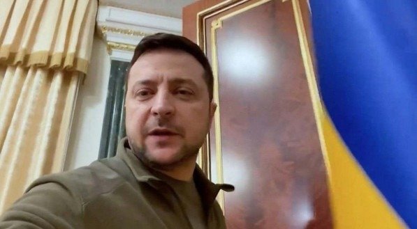 Presidente da Ucr&acirc;nia, Volodymyr Zelensky