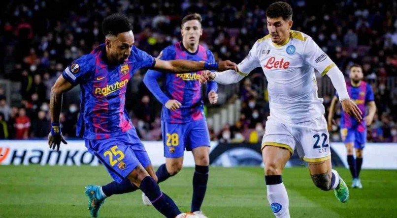 Barcelona eliminou o Napoli na fase anterior da Europa League