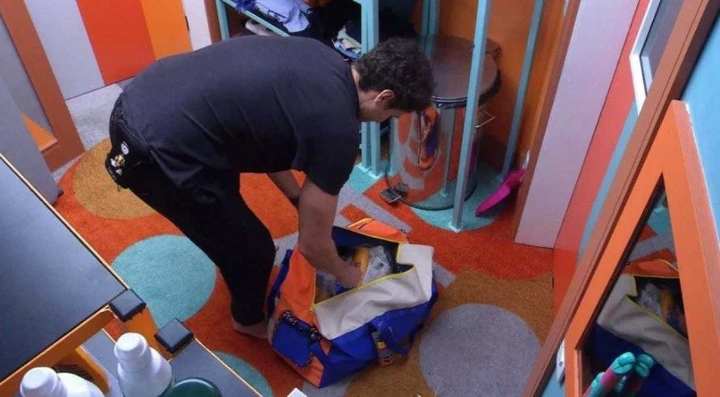 Lucas Bissoli levou bronca da produção do BBB 22