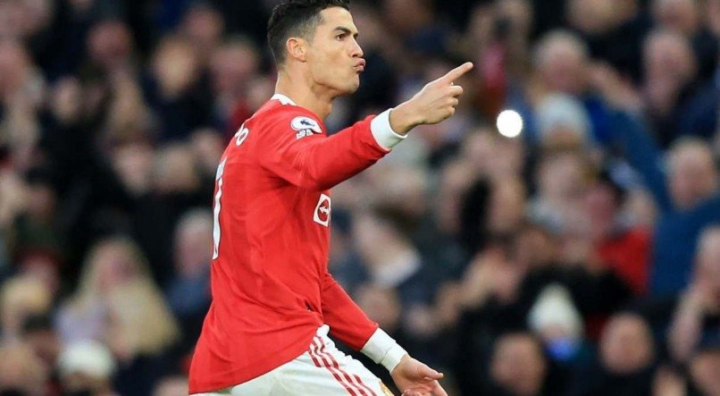 Cristiano Ronaldo marcou o gol de empate do Manchester United frente o Chelsea