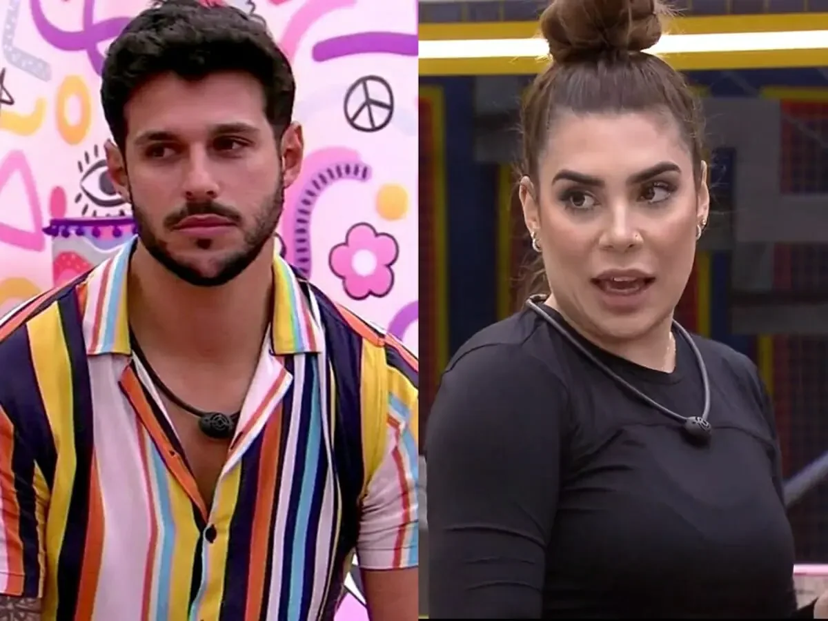 Naiara e Rodrigo foram eliminados logo no início do BBB 22