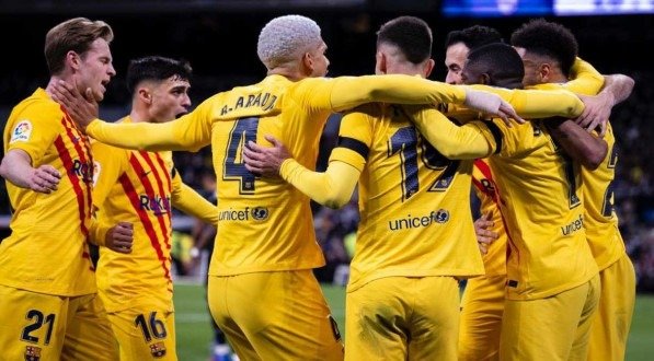 Barcelona surpreendeu o Real Madrid no Bernabeu