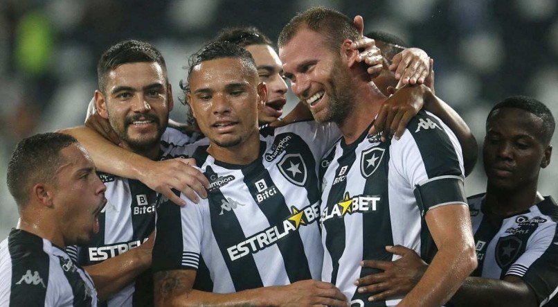 Jogadores do Botafogo