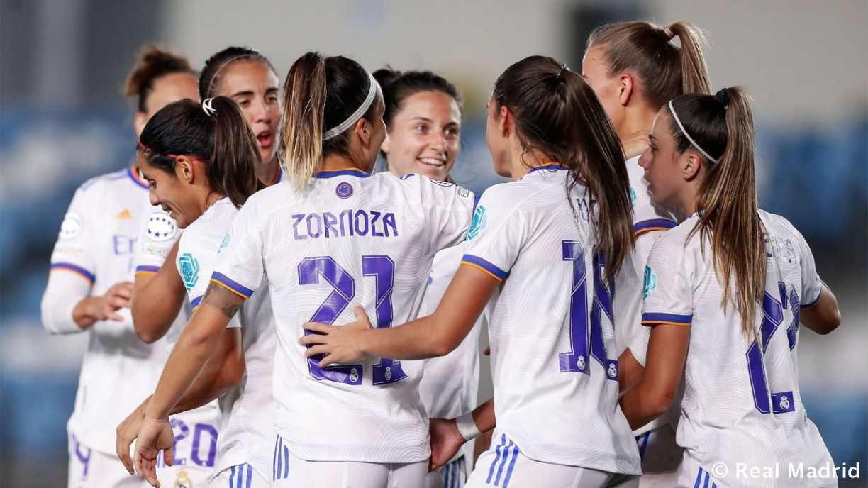 Real Madrid estreia na Champions League Feminina nesta quarta