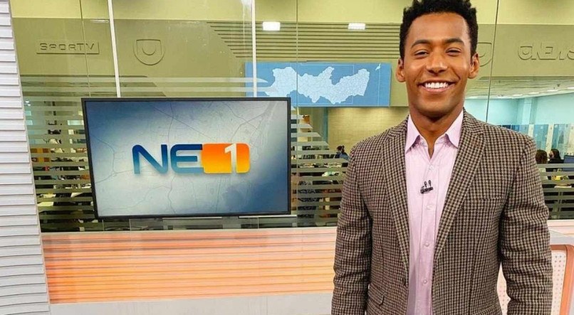 Prov&aacute;vel substituto de Pedro Lins foi visto fazendo testes extra na Globo Nordeste nesta quarta-feira (30)