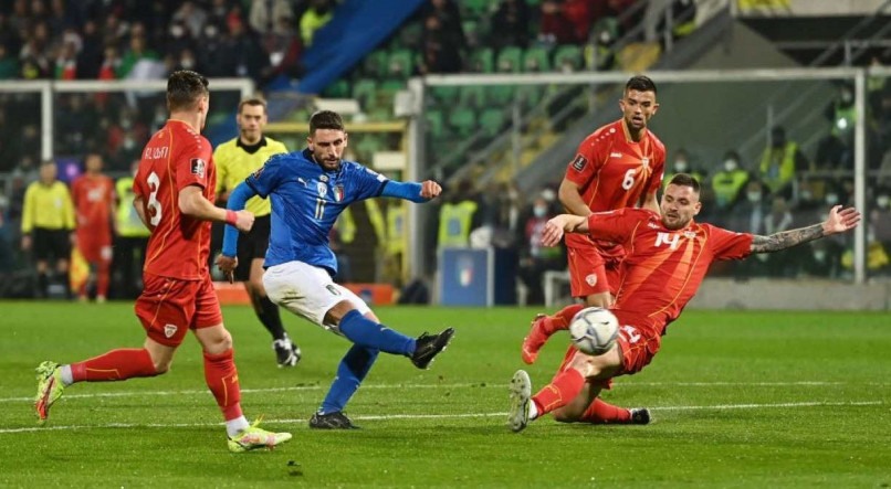 Seleção da Itália ficou de fora da Copa do Mundo de 2022.