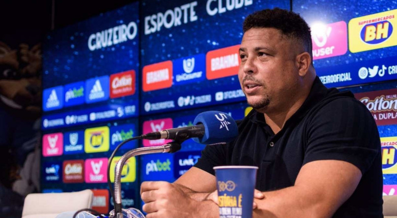 Ronaldo Fen&ocirc;meno definiu o novo t&eacute;cnico do Cruzeiro