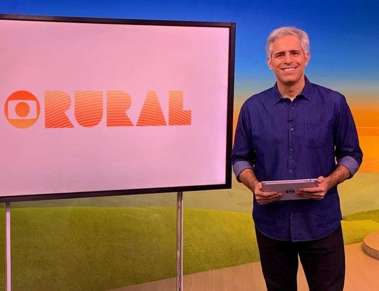 Apresentador do Globo Rural deixa o Grupo Globo