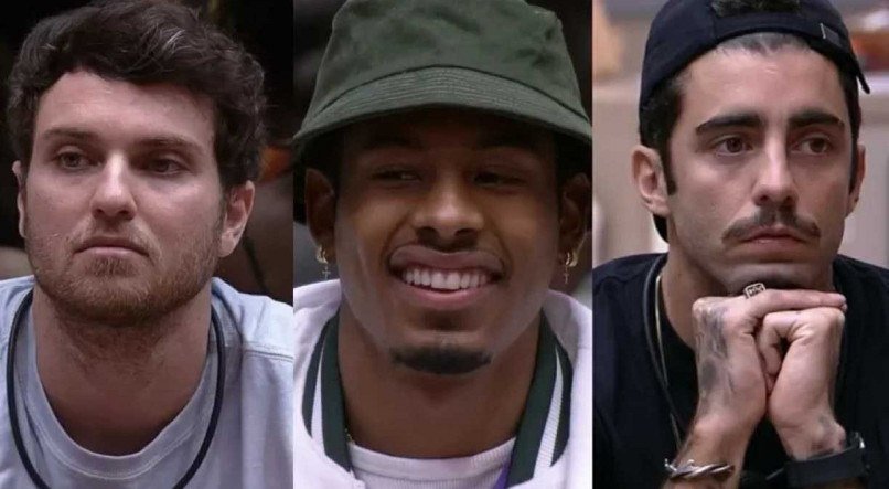 D&eacute;cimo pared&atilde;o do BBB 22 &eacute; formado por Lucas, Paulo Andr&eacute; e Pedro Scooby