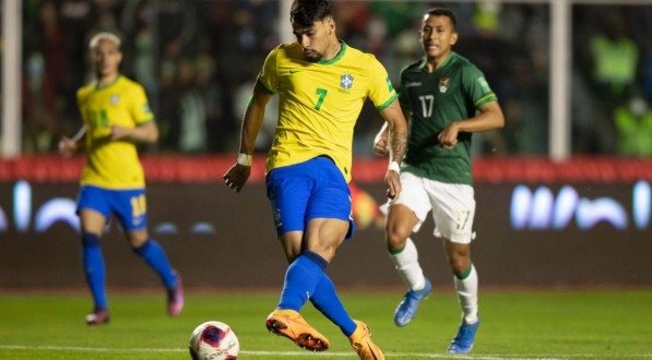 Lucas Paquet&aacute; pela sele&ccedil;&atilde;o brasileira