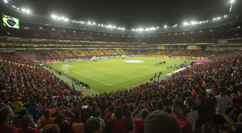Arena de Pernambuco &eacute; uma das grandes arenas do Brasil.