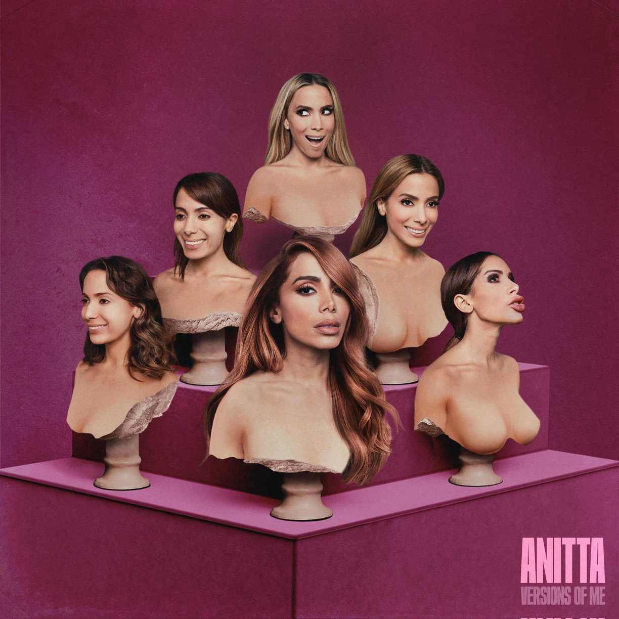 Capa do novo álbum de Anitta, 'Versios of Me'