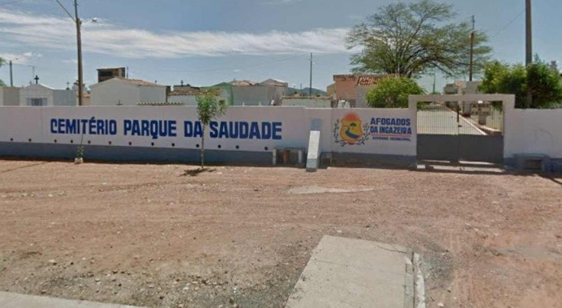Criança será sepultada no cemitério da cidade de Afogados da Ingazeira, no Sertão de Pernambuco