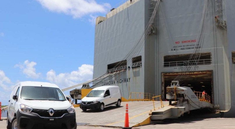 Maior hub de veículos do Norte/Nordeste do Brasil, o Porto de Suape segue registrando marcas expressivas e acumulando recordes