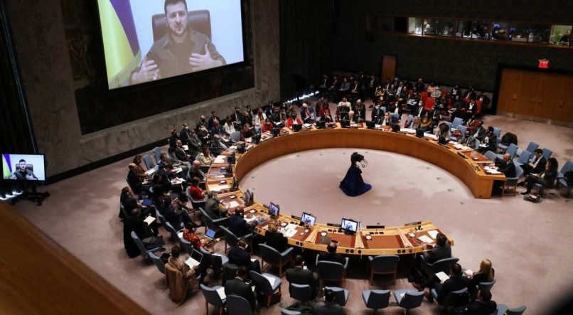 Reunião do Conselho da ONU: urge no mundo líderes estadistas