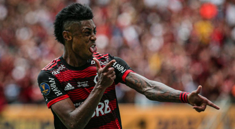 Bruno Henrique, atacante do Flamengo 