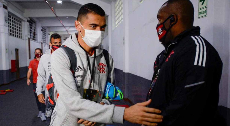O goleiro Santos &eacute; uma das principais contrata&ccedil;&otilde;es do Flamengo em 2022.
