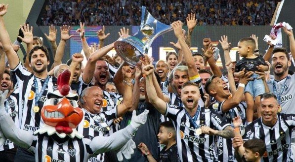 O Atlético-MG foi o campeão do Campeonato Brasileiro de 2021