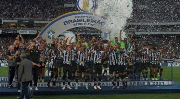 O Botafogo foi o campeão do Campeonato Brasileiro da Série B em 2021